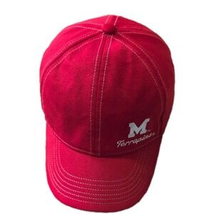 Maryland Terps Terrapins Red Under Armour Brand‎ Adult Womens Ball Cap Hat New